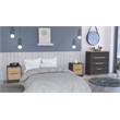 FM FURNITURE Blaine 3 Piece Bedroom Set Multi-Color Engineered Wood