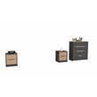 FM FURNITURE Blaine 3 Piece Bedroom Set Multi-Color Engineered Wood