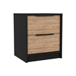 FM FURNITURE Canby 2 Piece Bedroom Set Multi-Color Engineered Wood