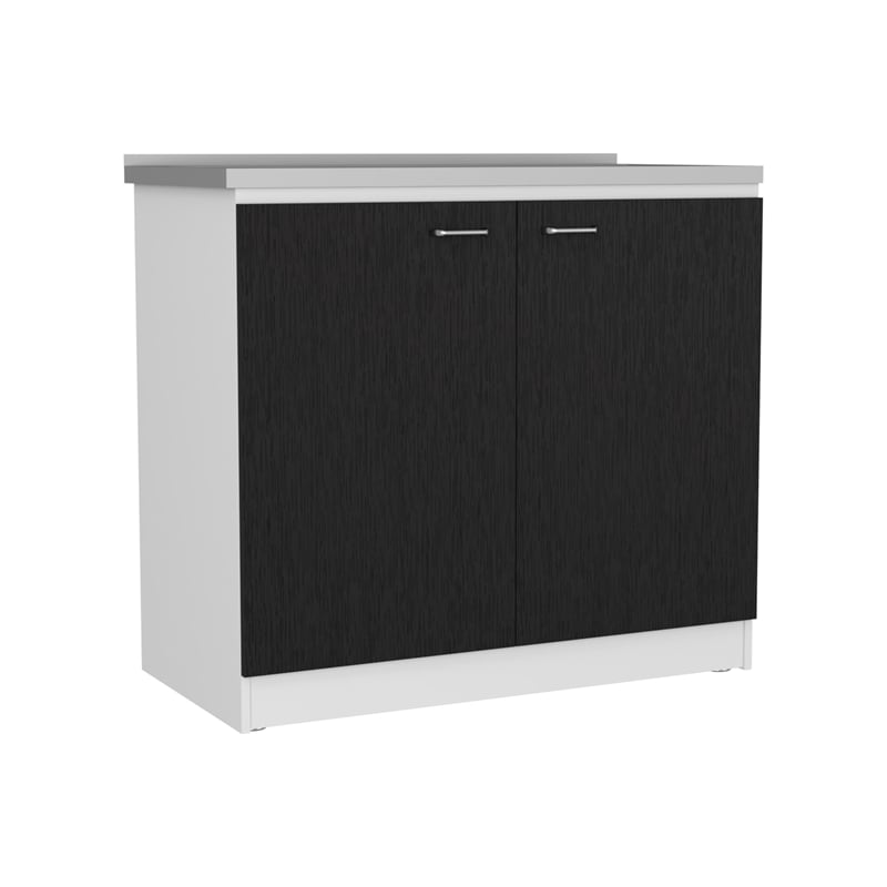 FM FURNITURE  Aztec 2 Piece Kitchen Set Multi-Color Engineered Wood