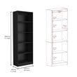 FM FURNITURE Arrey 3 Piece Living Room Set Black Engineered Wood