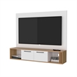 FM FURNITURE Lesslie Entertainment Center Engineered Wood Beige