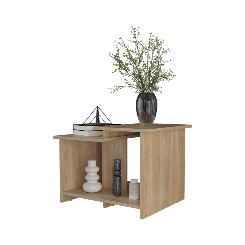 FM FURNITURE Naco Coffee Table Engineered Wood  Beige