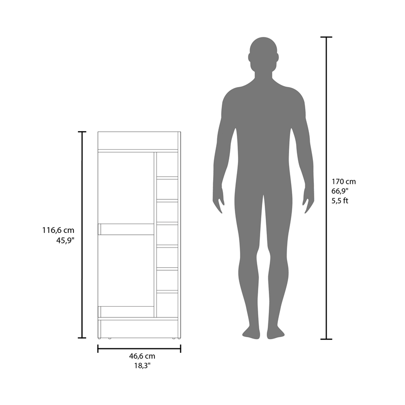 FM FURNITURE Lamer Corner Bar Cabinet with Wine Rack Engineered Wood Black