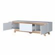 FM FURNITURE Lyman Entertainment Center Enginereed Wood White