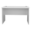 FM FURNITURE Rough Rock Minimalist Home Office Work Desk White Engineered Wood