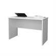 FM FURNITURE Rough Rock Minimalist Home Office Work Desk White Engineered Wood