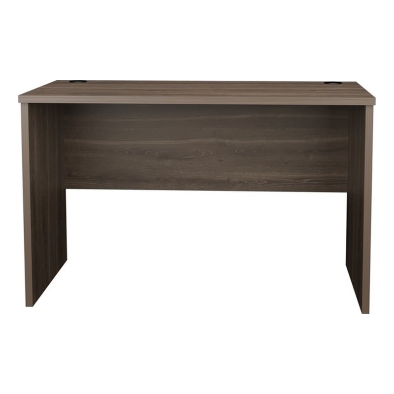 FM FURNITURE Rough Rock Minimalist Home Office Work Desk Dark Walnut