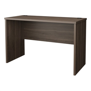 FM FURNITURE Rough Rock Minimalist Home Office Work Desk Dark Walnut