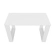 FM FURNITURE Aurora Writing Computer Desk Engineered Wood White