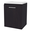FM FURNITURE Haigleer Creek Bathroom Vanity with Integrated Sink Faucet Wengue