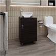 FM FURNITRE Loli Bathroom Vanity with Integrated Sink Wengue