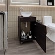 FM FURNITRE Loli Bathroom Vanity with Integrated Sink Wengue
