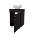 FM FURNITRE Loli Bathroom Vanity with Integrated Sink Wengue