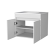 FM FURNITURE Rainbow City Vanity with 2 Doors White