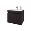 FM FURNITURE Rainbow City Vanity with 2 Doors Wengue