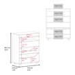 FM FURNITURE North Fork Shoe Rack Pneumatic Lift-Up Compartment White/NaturalOak