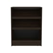 FM FURNITURE Oatman Shoe Rack with Open Storage Wengue