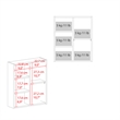FM FURNITURE Pinedale Medicine Cabinet with Mirrored Door and Open Storage White