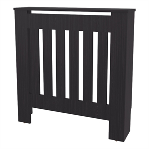 FM FURNITURE Rio Radiator Cover with Storage Space Saving Design Wengue
