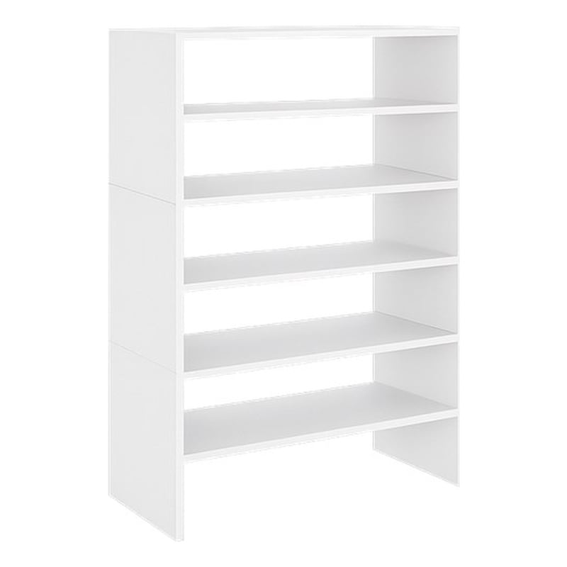 FM FURNITURE Houston Shoe Rack Engineered Wood with Multiple Shelves for Bedroom