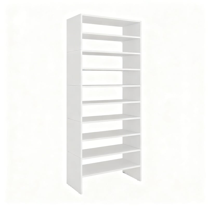 FM FURNITURE Omeo Shoe Rack with Open Shelves  for Modern Home Spaces