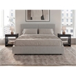 Chroma Nightstands Set of 2 Modern Minimalist Bedroom Tables Open Storage Wenge