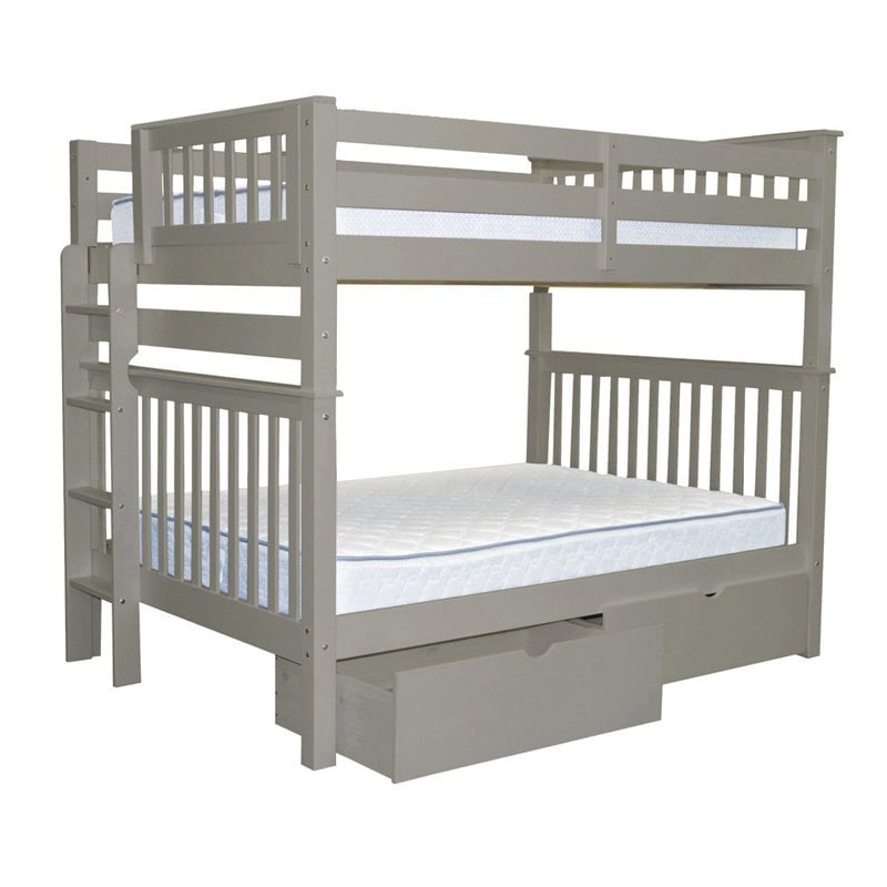 Bunk Beds, Cheap Bunk Bed, Loft Bunk Beds, Twin over Full, Futon Bunk Beds