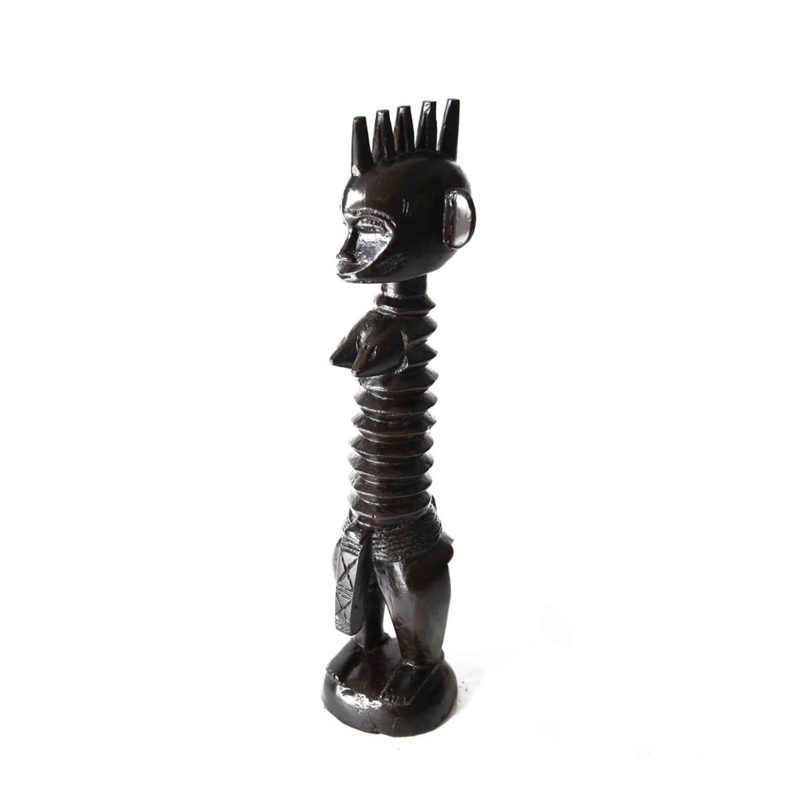 Traditional Hand Carved Senufo Degele Wooden Tabletop Statue ...