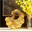 House of Avana Gold Resin Ballet Dancer Elegant Modern Home Decor Statue