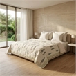 Flowering Garden Trees Hand Block Printed Sanganeri Quilted Comforter