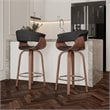 MidCentury Fabric and Bent Wood 26