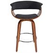 MidCentury Fabric and Bent Wood 26