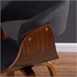 MidCentury Fabric and Bent Wood 26