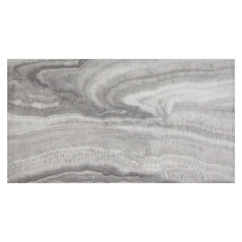Napoli Modern Faux Marble/Stainless Steel Coffee Table in Gray