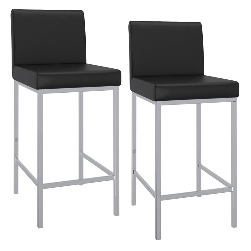 Contemporary Faux Leather and Metal 26