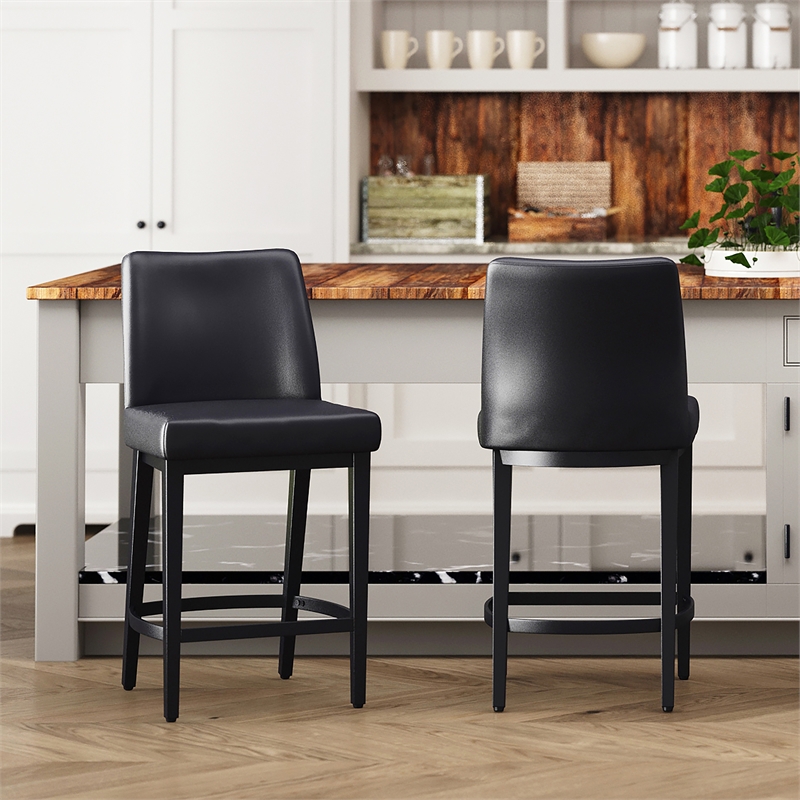 Modern Faux Leather and Metal 26