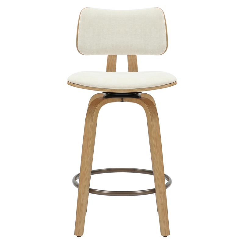 MidCentury Fabric and Wood 26