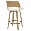 MidCentury Modern Fabric and Wood 26