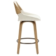 MidCentury Modern Fabric and Wood 26