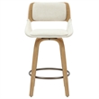 MidCentury Modern Fabric and Wood 26