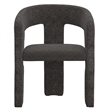 Inspire Modern Fabric Dining Chair in Charcoal (Set of 2)