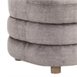 Inspire Contemporary Velvet Accent Chair - Dark Taupe