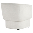 Inspire Contemporary Velvet Accent Chair - Beige