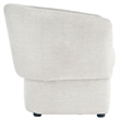 Inspire Contemporary Velvet Accent Chair - Beige