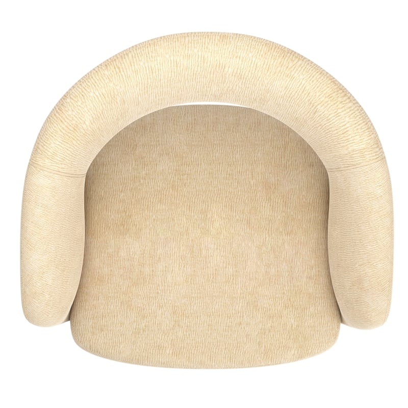 Inspire Modern Fabric Accent Chair - Beige