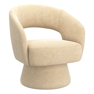 Inspire Modern Fabric Accent Chair - Beige