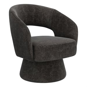 Inspire Modern Fabric Accent Chair - Charcoal
