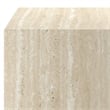 Inspire Contemporary ECC Concrete Square Accent Table - Travertine