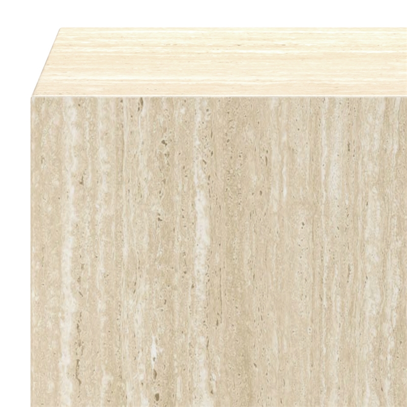 Inspire Contemporary ECC Concrete Tall Accent Table - Travertine